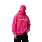 +Peppers Essentials Pink Hoodie
