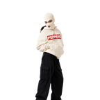 +Peppers Essentials Cream Hoodie